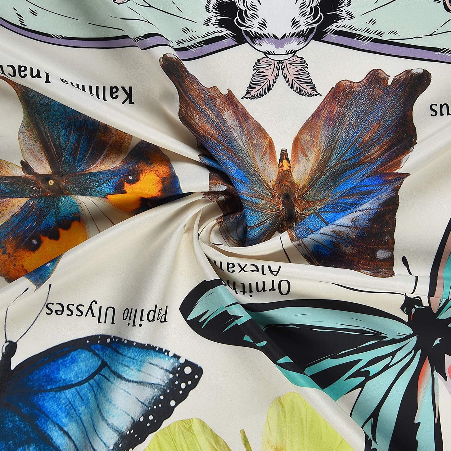 Papillons Butterfly Tapestry, Vintage Wall Hanging Mandala, Butterfly Chart, Butterfly Wall Art, Adolphe Millot Poster