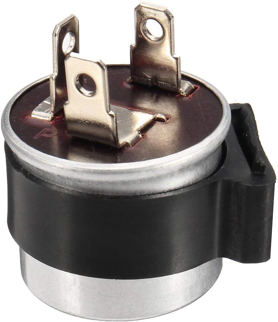 12V 23W 3 Prong Turn Signal Flasher Relay for Yamaha Round Style 66-86782