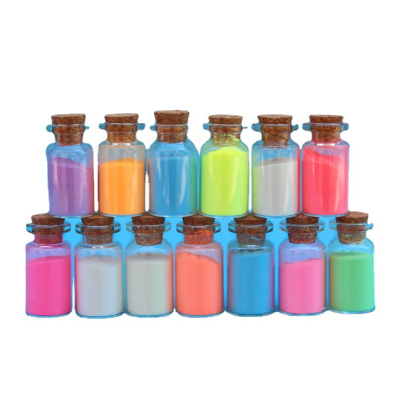 Factory wholesale luminous powder phosphor DIY fishing tackle luminous powder nail injection powder 10 grams