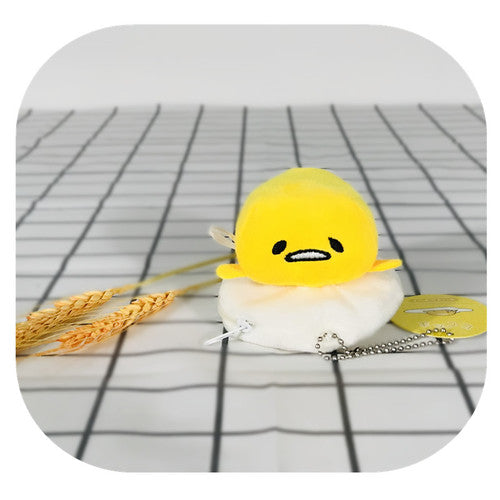 Lazy Egg Egg Yolk Brother Plush Small Pendant Egg Yolk Small Bag Coin Purse