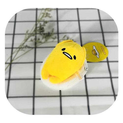 Lazy Egg Egg Yolk Brother Plush Small Pendant Egg Yolk Small Bag Coin Purse