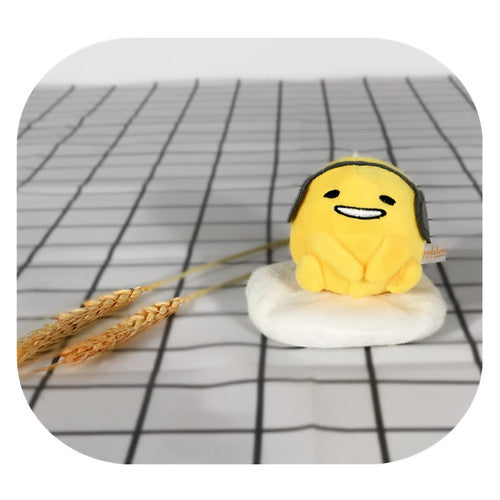 Lazy Egg Egg Yolk Brother Plush Small Pendant Egg Yolk Small Bag Coin Purse