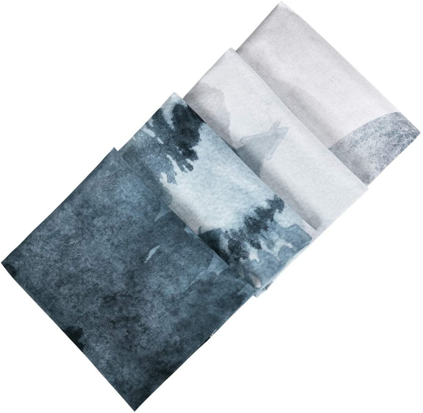 Misty Forest Wall Art,  Foggy Forest Tapestry, Misty Woods Wallpaper, Nature Tapestry Wall Hanging, Mountain Tapestry, Magical tree Art