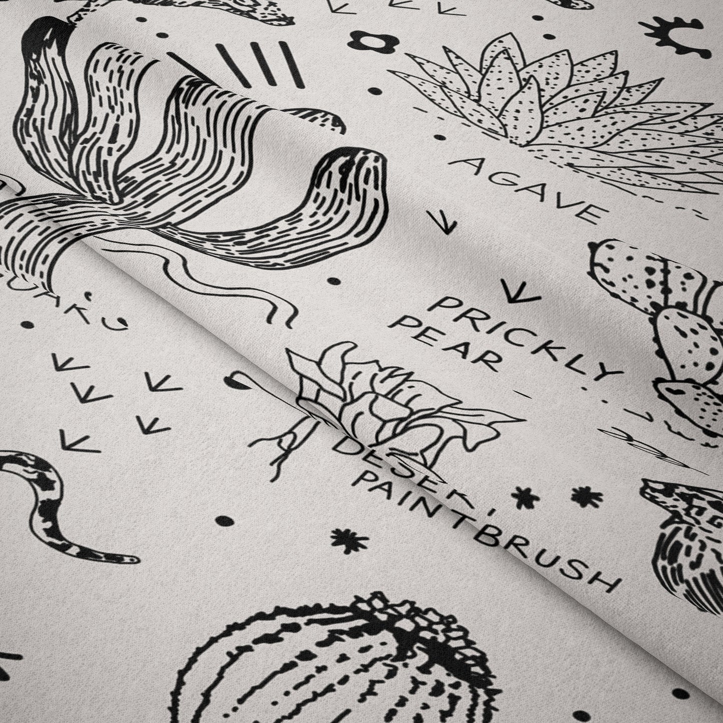 Boho Desert Décor, Cactus Tapestry Wall Hanging, Succulents Poster, Aesthetic Tapestry for Living Room Office Classroom Bedroom Dining