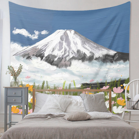Landscape Tapestry , Nature Wall Hanging Decor , Zen Home Decor , Mountain Tapestry Wall Hanging , Tapestry Aesthetic for Bedroom, Dorm
