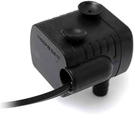 110V 200L/H 3W Aquarium Water Pump Submersible Fountain Air Fish Tank US Plug