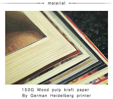 Einstein Poster Kraft Paper Wall Poster DIY Wall Art 21 inch X 14 inch