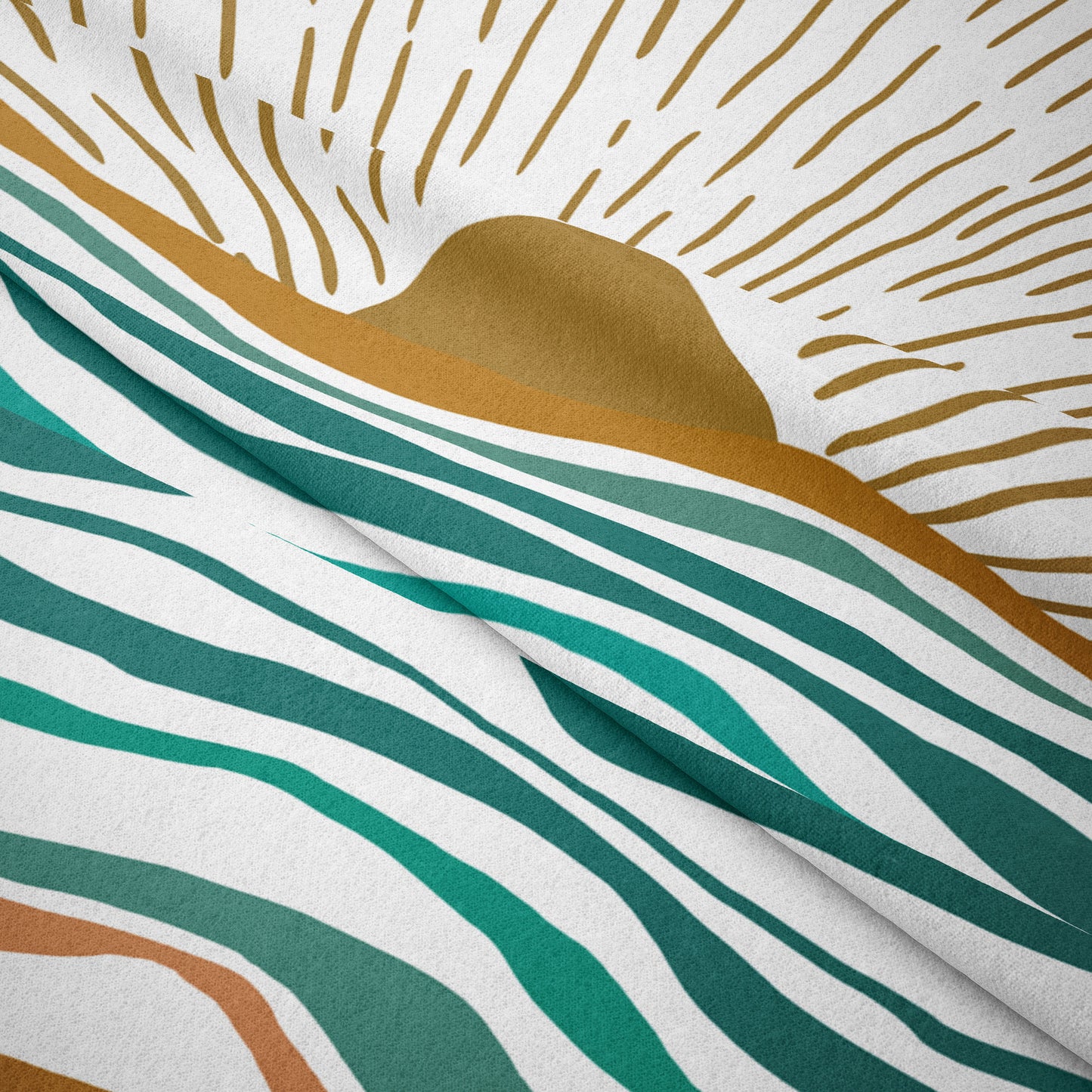 Bohemian Tapestry Wall Hanging, Boho Sun Tapestry, Wall Aesthetic Retro Décor, Minimalist Vintage Sunrise Sunset Tapestries for Bedroom