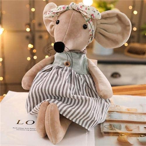 42cm Kawaii Ballet Mouse Plush Doll Mouse Soft Animal Stuffed Toys for Children Kids Lovely Sleeping Toy 1