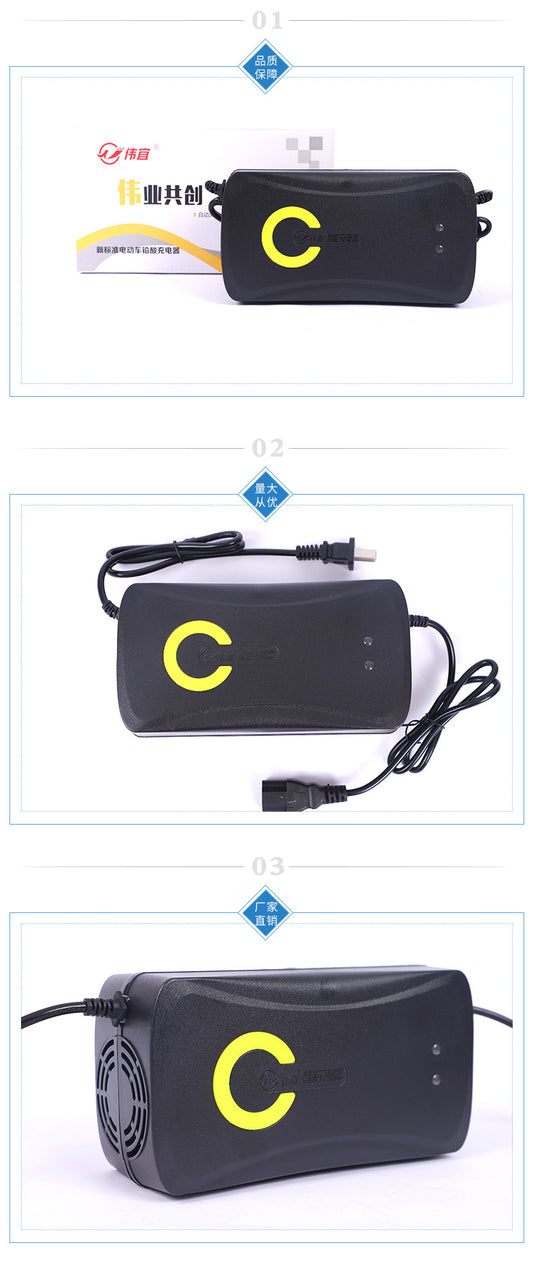 72V 20AH Smart Charger for Electric Bike Scooter Bicycle Lead Acid Battery