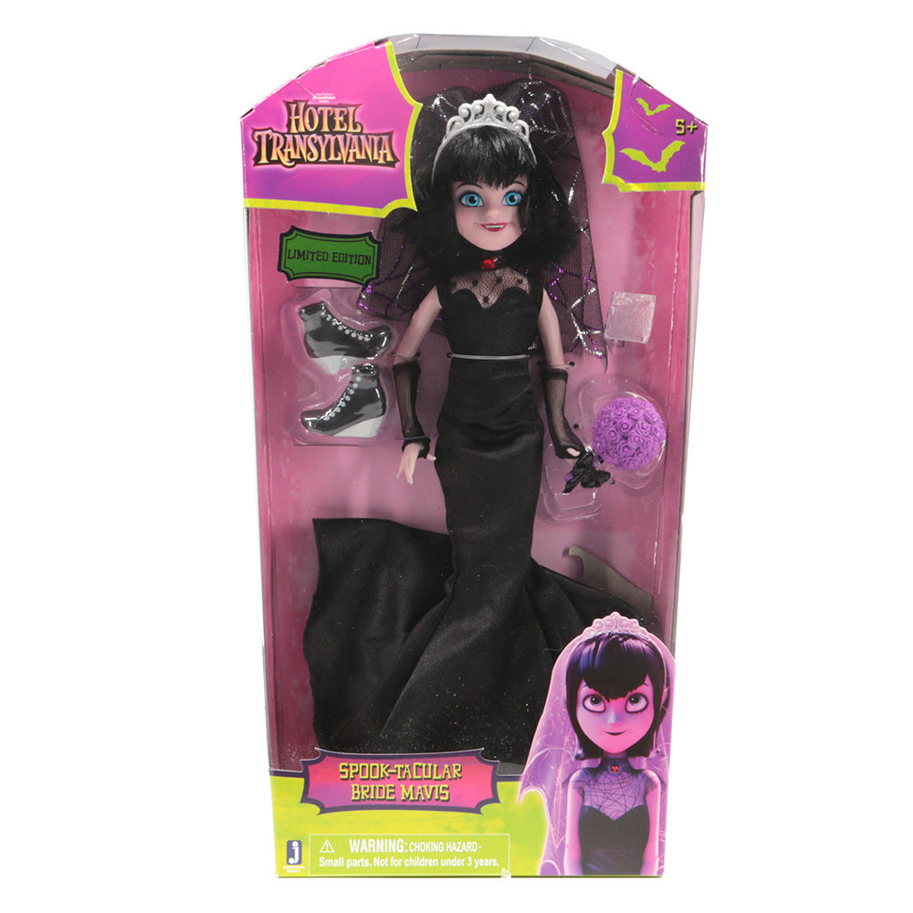 Hotel Transylvania Mavis Bride Dark Wind Doll Halloween Girl Toy