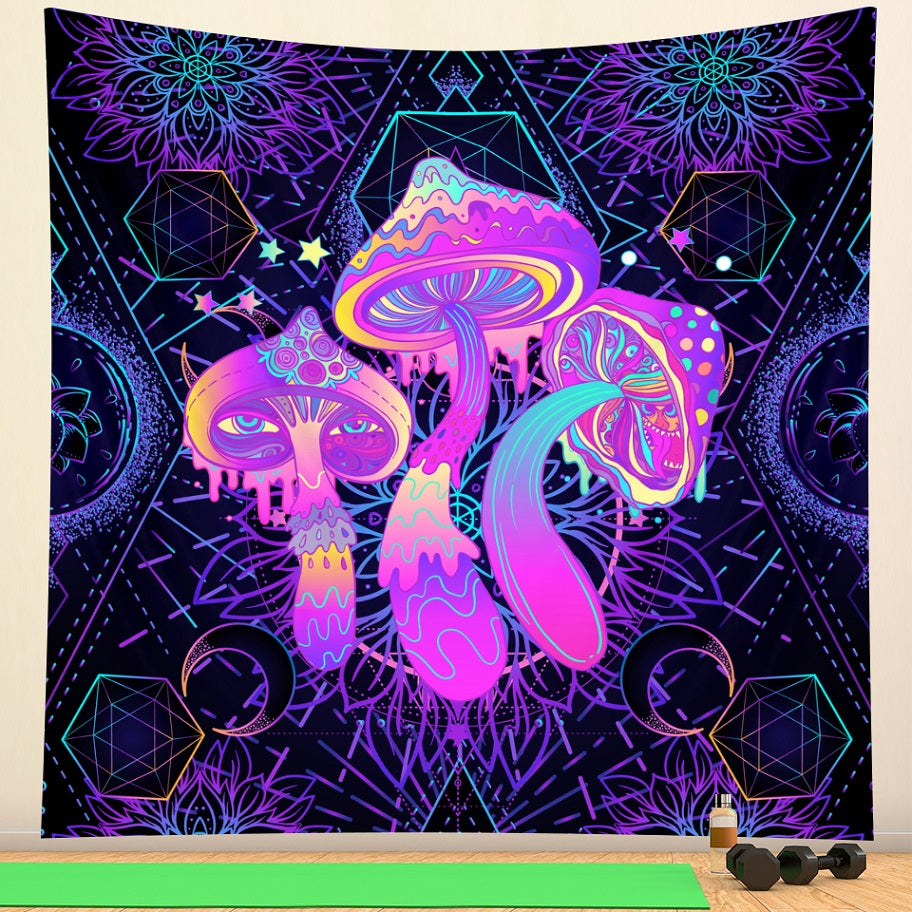 Colorful Psychedelic Tapestry, Meditation Wall Hanging, Trippy Wall Tapestry, Hippy Tapestries  ,Room Wall Hanging , Bedroom Decor , Hippie