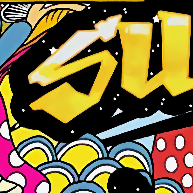 Sublime Sun Tapestry, Trippy Wall Art , Psychedelic  Wall Hanging,  Colorful Vintage Hippie Aesthetic Tapestry, Bohemian Décor for Room