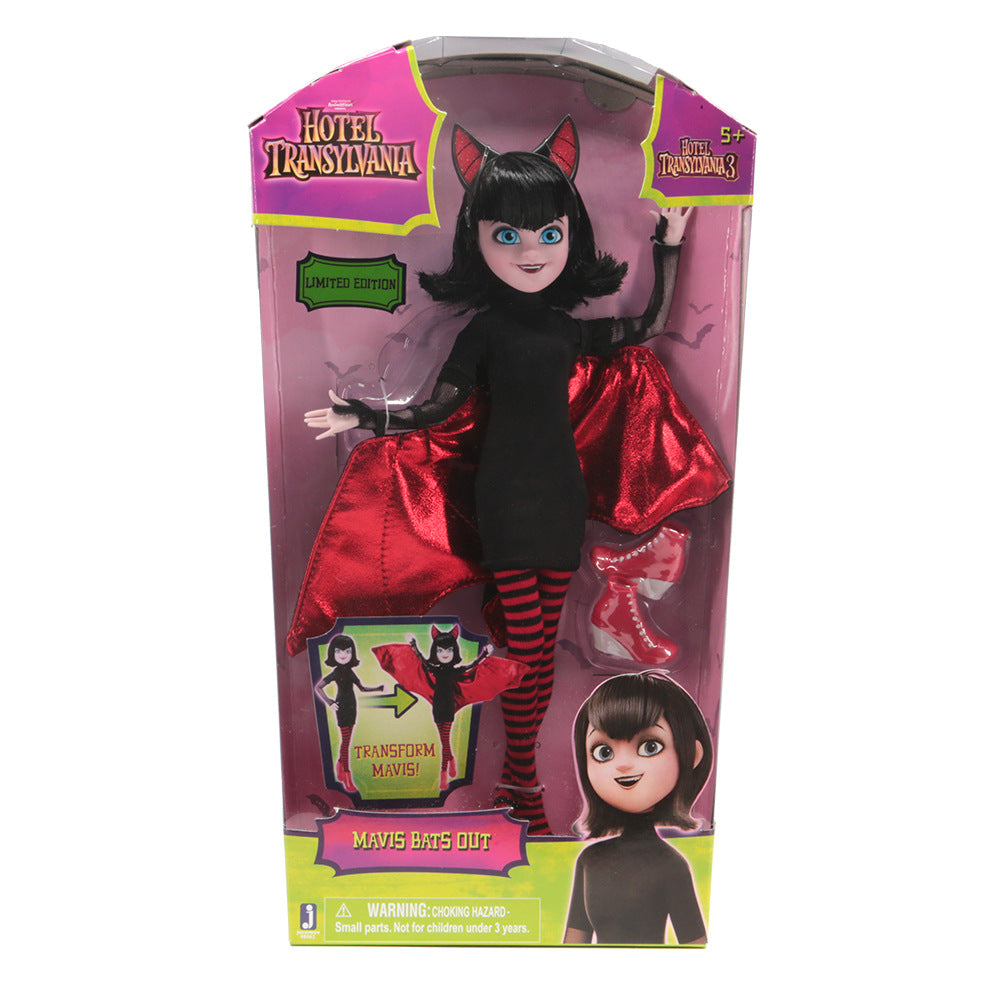 Hotel Transylvania Mavis Bride Dark Wind Doll Halloween Girl Toy